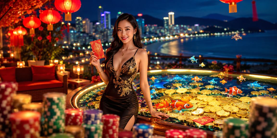 Phong bao đỏ may mắn tại Nha Trang
